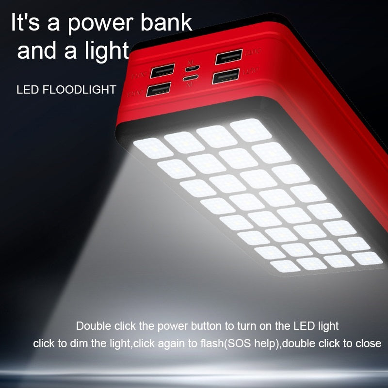 outdoor SOLAR WIRELESS POWER BANK 99000MAH