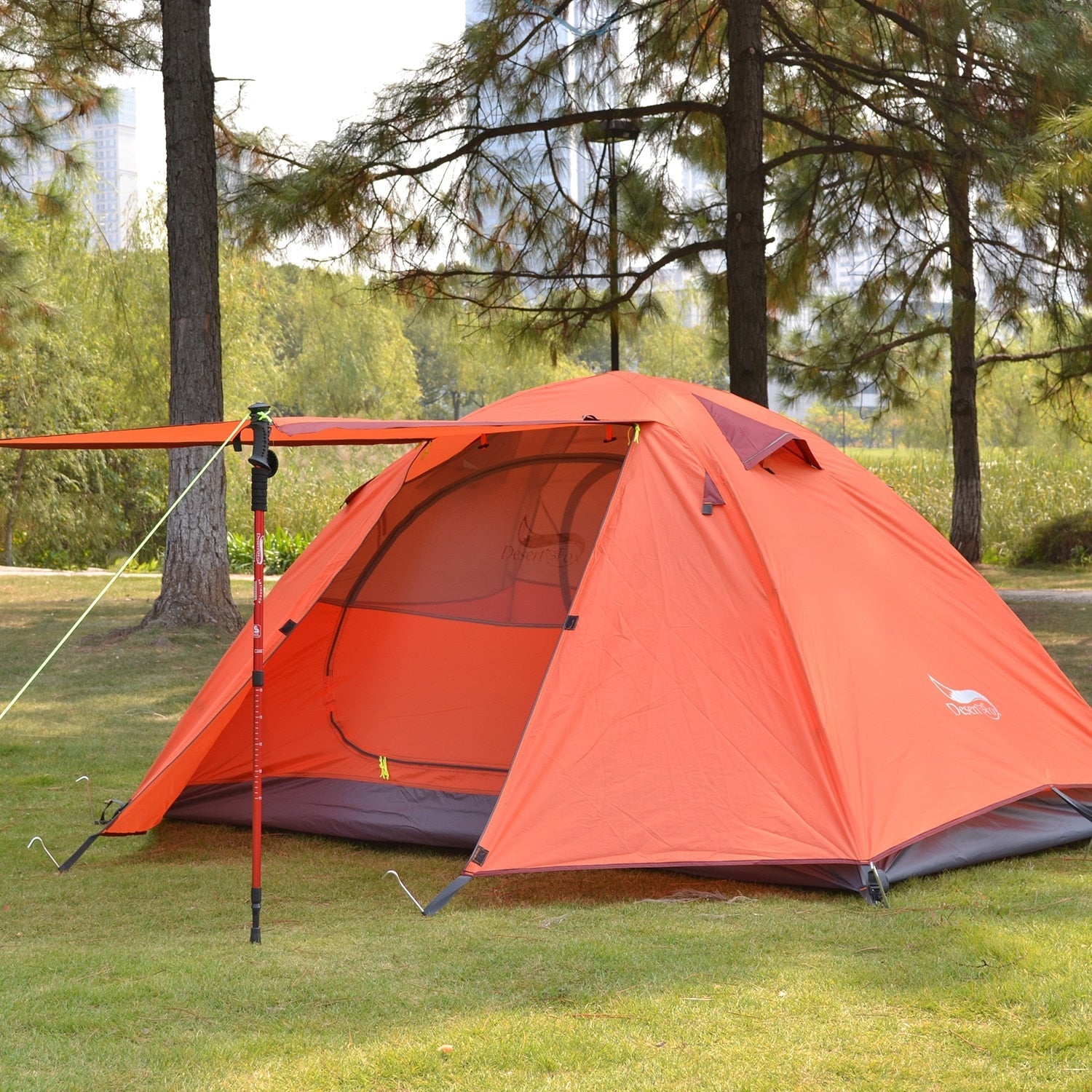 WATERPROOF PORTABLE BACKPACKING CAMPING TENT