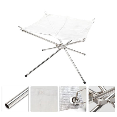 Stainless Steel Portable Outdoor Fire Rack