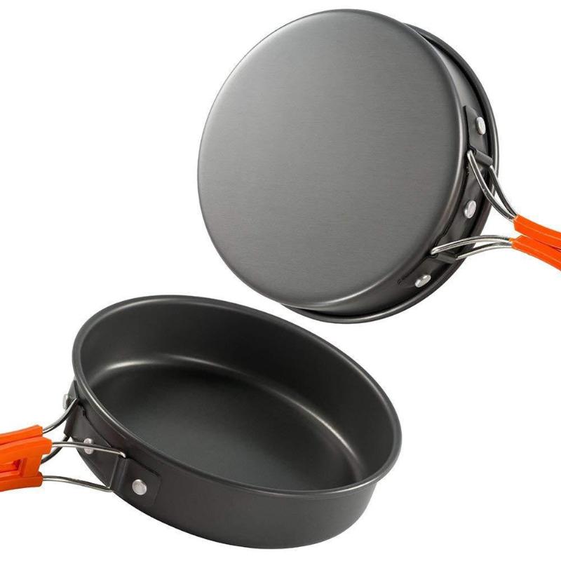 1 Set Outdoor Non-Stick Pots Pans
