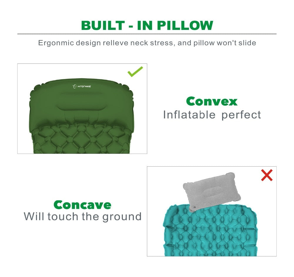 Sleeping Mat With Pillow