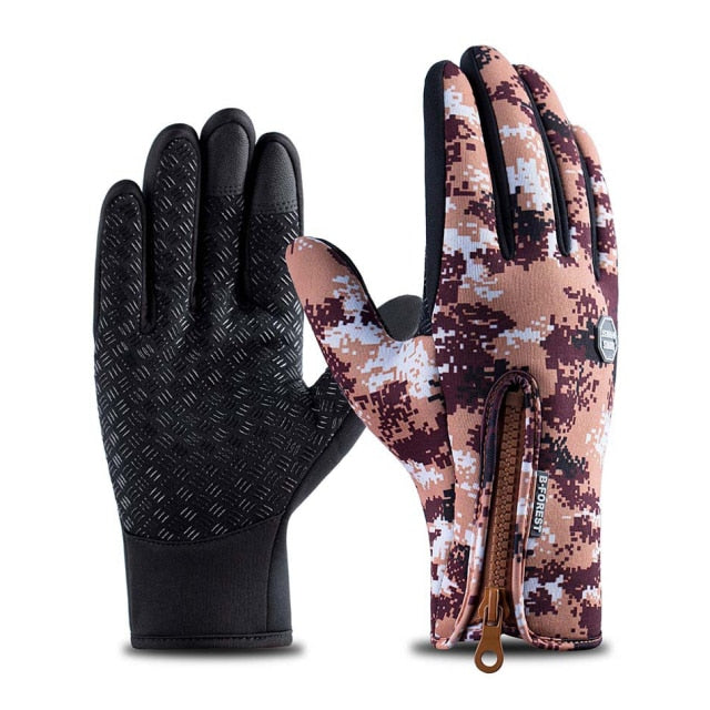 Winter Gloves  - color Camouflage