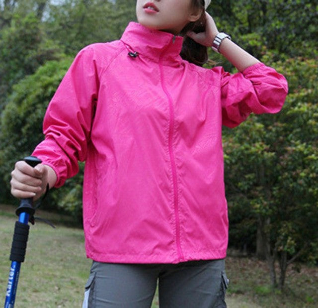Waterproof Hiking Jacket -pink