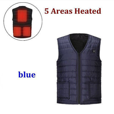 Electric Heating Vest Jacket - 05 Heat Spots